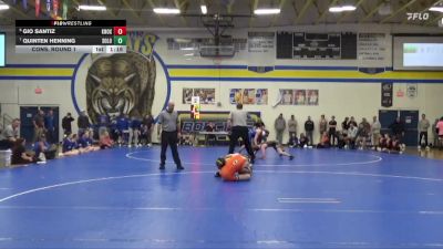 138 lbs Cons. Round 1 - Gio Santiz, Knoxville vs Quinten Henning, Solon
