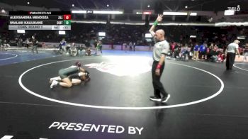 Girls 125 lbs Cons. Round 2 - Alexsandra Mendoza, Zillah (Girls) vs Iwalani Kalilikane, Curtis (Girls)