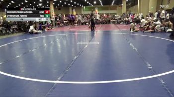 144 lbs Round 1 (6 Team) - Christopher McKeel, Black Creek WC vs Zymarion Johns, Powerhouse