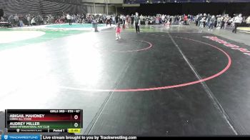 67 lbs Cons. Round 2 - Audrey Miller, Askeo International Mat Club vs Abigail Mahoney, COBRA ALL-STARS