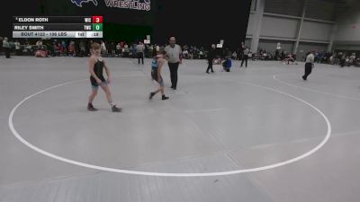 106 lbs Cons. Sub-quarters - Eldon Roth, Weigh In Club vs Riley Smith, Tiger Wrestling Club