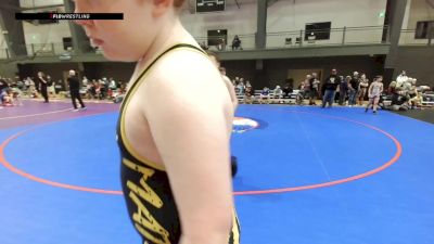 U12 FK - 135 lbs Champ. Round 1 - Kaleb Sutton, Mat Rats Rebooted Wrestling vs Merrick Stewart, Hillsboro Mat Club
