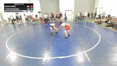 126 lbs Cons. Sub-quarters - Juan Sepulveda, Idaho vs Jakob Torrez, New Mexico