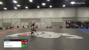 43 lbs Prelims - Princeton Nunn, POWA vs Graham Sandoval, Team Techfall