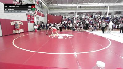 165 lbs Round Of 16 - William Phillips, Baylor School vs Jack Kizer, Cary Christian School