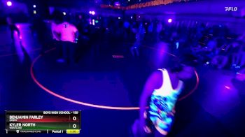 150 lbs Cons. Semi - Benjamin Farley, Emery vs Kyler North, Westlake