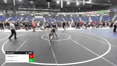 65 lbs Consi Of 8 #2 - Zeryn Gomez, Steel City Reloaded vs Brian Turner, Ready RP Nationals Wrestling Team