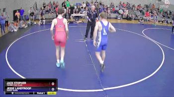 120 lbs Champ. Round 2 - Jack Stopher, Tombey Mat Club vs Jesse Landtroop, Sweet Home