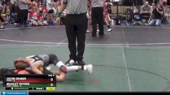 56 lbs Round 6 (10 Team) - Jacob Graber, POWA vs Bradley Snyder, Terps Xtreme