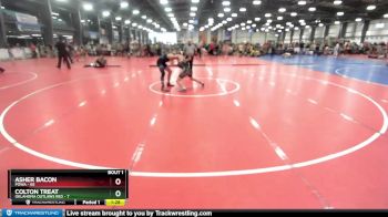 130 lbs Rd# 4- 2:00pm Friday Final Pool - Asher Bacon, POWA vs Colton Treat, Oklahoma Outlaws Red