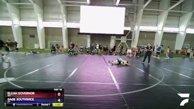 92 lbs Quarterfinal - Elijah Governor, WA vs Gage Southwick, UT