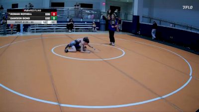 85 lbs 5th Place Match - Roman Rothell, North DeSoto Wrestling Academy vs Dawson Bond, Katy Area Wrestling Club