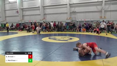 70-M lbs Semifinal - Gavin Arnold, DE vs Liam Merithew, NY