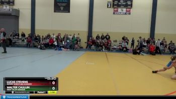 75 lbs Cons. Semi - Lucas Stevens, Summit Wrestling Academy vs Walter Caulum, West Salem Bangor