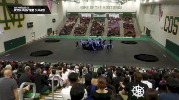 Icon Winter Guard "Los Angeles CA" at 2026 WGI Guard Manhattan Beach Regional+