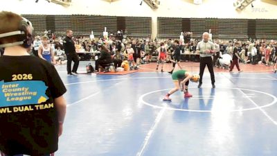 57 lbs Rr Rnd 4 - Joseph Spruance, ICWL Bruisers Club - ESC vs Jameson Trausch, South Side Wrestling Club - ESC