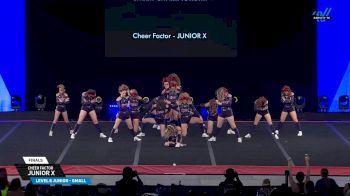 Cheer Factor - JUNIOR X [2025 L6 Junior - Small Finals] 2025 The Summit