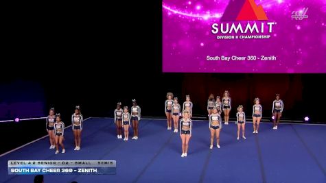 South Bay Cheer 360 - Zenith [2026 L4.2 Senior - D2 - Small Semis] 2026 The D2 Summit