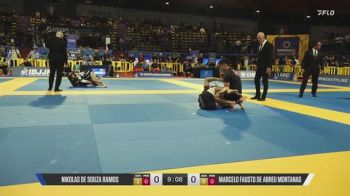 Nikolas De Souza Ramos vs Marcelo Fausto De Abreu Montanag 2026 IBJJF European NoGi
