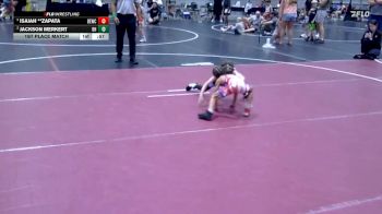 45 lbs 1st Place Match - Isaiah **Zapata, Betterman Elite Wrestling Club vs Jackson Merkert, Mat Assassins