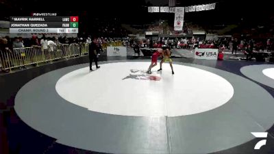 All Cadet Boys Freestyle Lower - 106 lbs Champ. Round 2 - Mavrik Harrell, LAWC vs Jonathan Quezada, Panthers Academy Of Wrestling