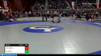 4A-170 lbs Quarterfinal - Mathew Foster, Rock Springs vs Seth Scott, Cheyenne East