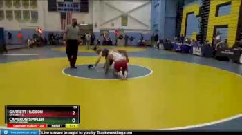 152 lbs Champ. Round 1 - Cameron Simpler, Appoquinimink vs Garrett Hudson, Smyrna H S