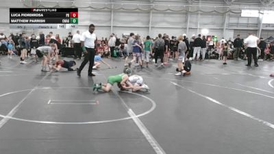 48 lbs Round 5 (6 Team) - Matthew Parrish, Contenders WA Green vs Luca Fiordirosa, Potentially Dangerous