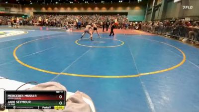 132 lbs Cons. Round 7 - Mercedes Musser, Kelso (Girls) vs Jade Seymour, La Pine