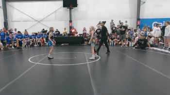27 kg 3rd Place - Nara Jackson, MGW Monkey Business - W vs Kiah Dukes, Badger Girls Elite - W