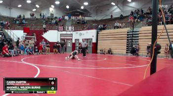 73-79 lbs Champ. Round 1 - Maxwell Wilson Burns, Mt. Vernon Marauders vs Casen Martin, Western Wrestling Club