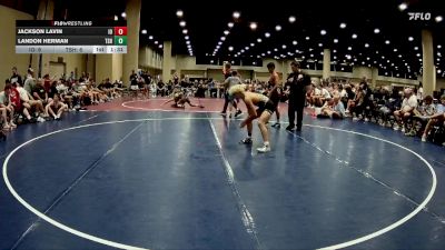 126 lbs Placement Matches (32 Team) - Landon Herman, Team Shutt Weston vs Jackson Lavin, Indiana Outlaws