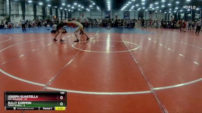 130 lbs Rd# 2 10:30am Friday - Joseph Guastella, Mat Assassins vs Sully Karmon, Terps Xpress