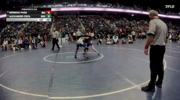 2A 120 lbs Cons. Round 1 - Nermiah Page, Jordan-Matthews High School vs Alexander Cecil, Madison High School