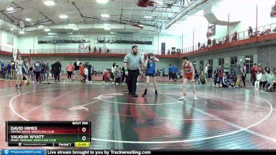 90 lbs Cons. Round 6 - David Himes, Center Grove Wrestling Club vs Vaughn Wyatt, Perry Meridian Wrestling Club