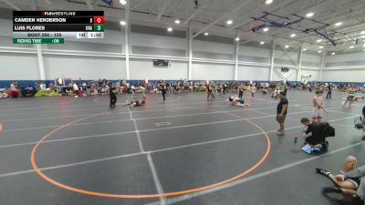 126 lbs Cons. Round 2 - Camden Henderson, Unattached vs Luis Flores, Unattached