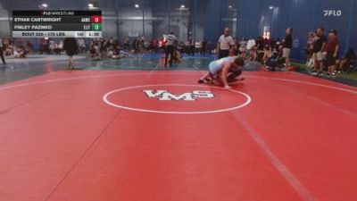 175 lbs Quarterfinal - Ethan Cartwright, All-American Wrestling Club vs Finley Pazinko, Elite NJ