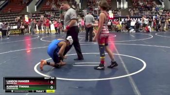 125 lbs Quarterfinal - Landon Manger, Anchor Bay vs Karnvir Tiwana, Springbrook