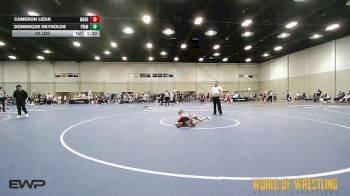 80 lbs 3rd Place - Cameron Lizak, Warrior Up 14U vs Dominique Reynolds, Prime 14U