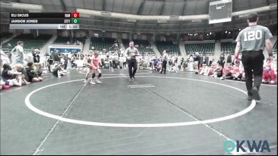 52 lbs Semifinal - Eli Dicus, Raw Wrestling Club vs Janson Jones, Standfast