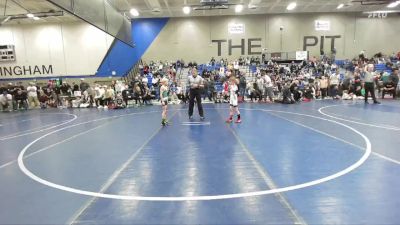 60 lbs Champ. Round 2 - Brevin Reese, Green Canyon Wrestling vs Nicholas Harris, Sanderson Wrestling Academy
