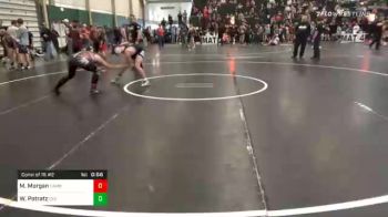 135 lbs Consolation - Matt Morgan, Cambridge, NE vs Will Potratz, CES Wrestling Academy