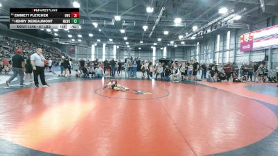 67 lbs Cons. Sub-quarters - Emmett Fletcher, Outlaw Wrestling Club vs Henry DeBeaumont, Moses Lake Wrestling Club