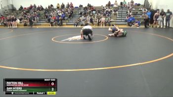 JV-2 lbs Round 4 - Vincent Ball, Western Dubuque vs Bryton Brombaugh, Burlington Notre Dame