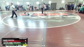 170 lbs Cons. Round 2 - Dante Montoya, Chiawana vs Westen Sobel-Schlewitz, Lakeland High School