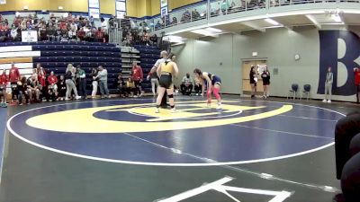 120 lbs. Cons. Round 2 - Delaney Witkowski, Liberty North vs Madison Martin, Smith-Cotton