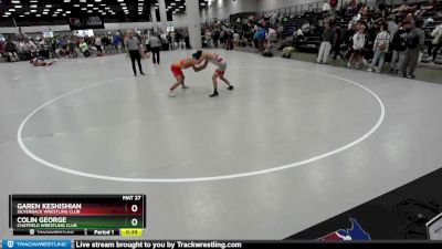 113 lbs Cons. Round 4 - Colin George, Chatfield Wrestling Club vs Garen Keshishian, Silverback Wrestling Club