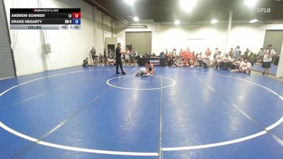 126 lbs Andrew Sonnier, Louisiana vs Drake Hegarty, Missouri Blue