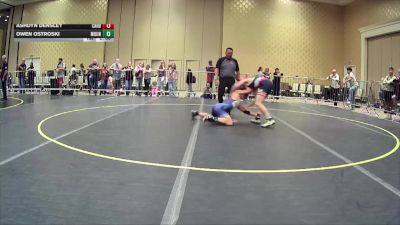 113 lbs Consi Of 32 #1 - Ashdyn Densley, Carbon WC vs Owen Ostroski, Mountain Lion WC