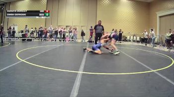 113 lbs Consi Of 32 #1 - Ashdyn Densley, Carbon WC vs Owen Ostroski, Mountain Lion WC